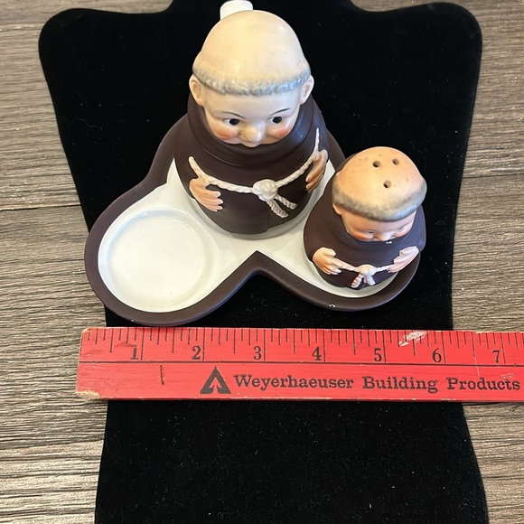Vintage Goebel friar tuck condiment set - partial please read description - Picture 16 of 16